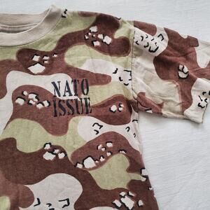 Vintage Nato Issue Camo Tee kids 7/8